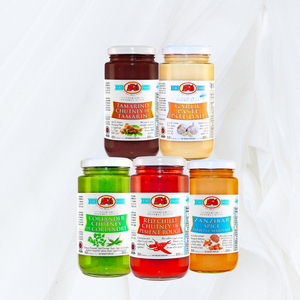 AKI's 4 Chutney + 1 Free 'NEW' BBQ Marinade